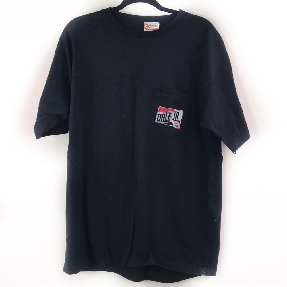 Chase Authentics Dale Earnhardt Black Pocket Tee
